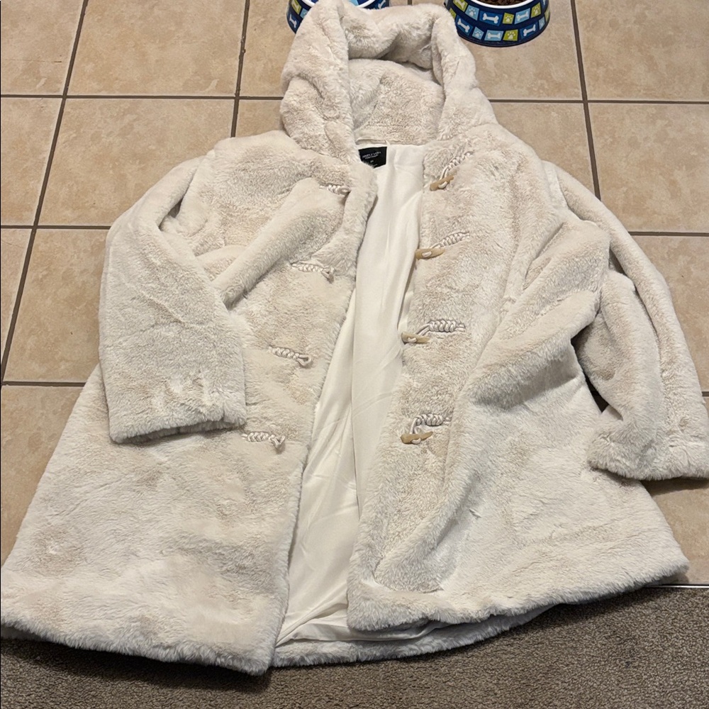 Simply Vera Vera Wang Off-White Teddy Jacket